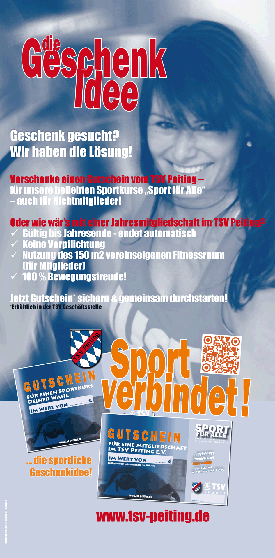 Kurs … das sportliche Geschenk! TSV Peiting